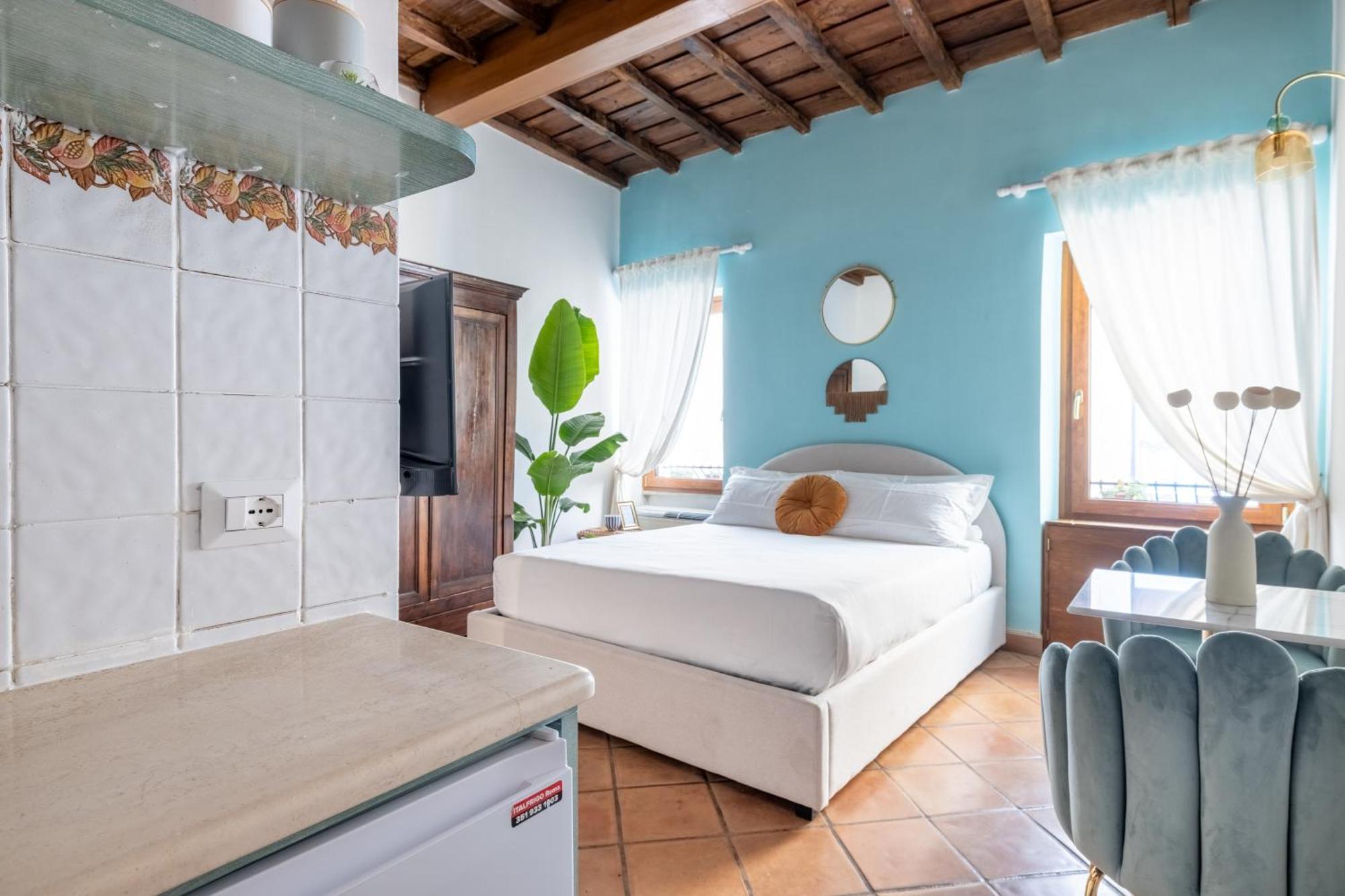 רומא Suite Trevi - Charming Loft Near Trevi Fountain מראה חיצוני תמונה
